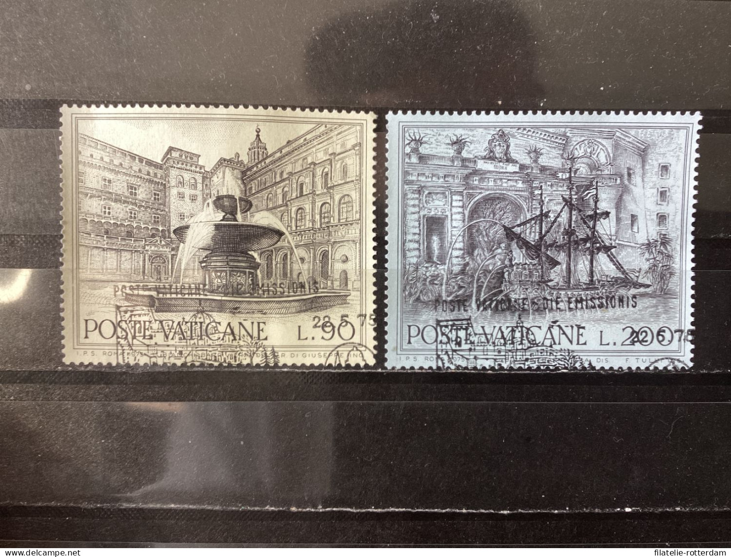 Vatican City / Vaticaanstad - Complete Set Protection Of Monuments 1975 - Used Stamps