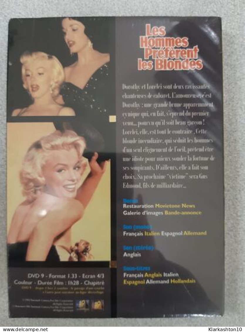 DVD Film - Les Homme Préfèrent Les Blondes - Classic Rare - Sonstige & Ohne Zuordnung