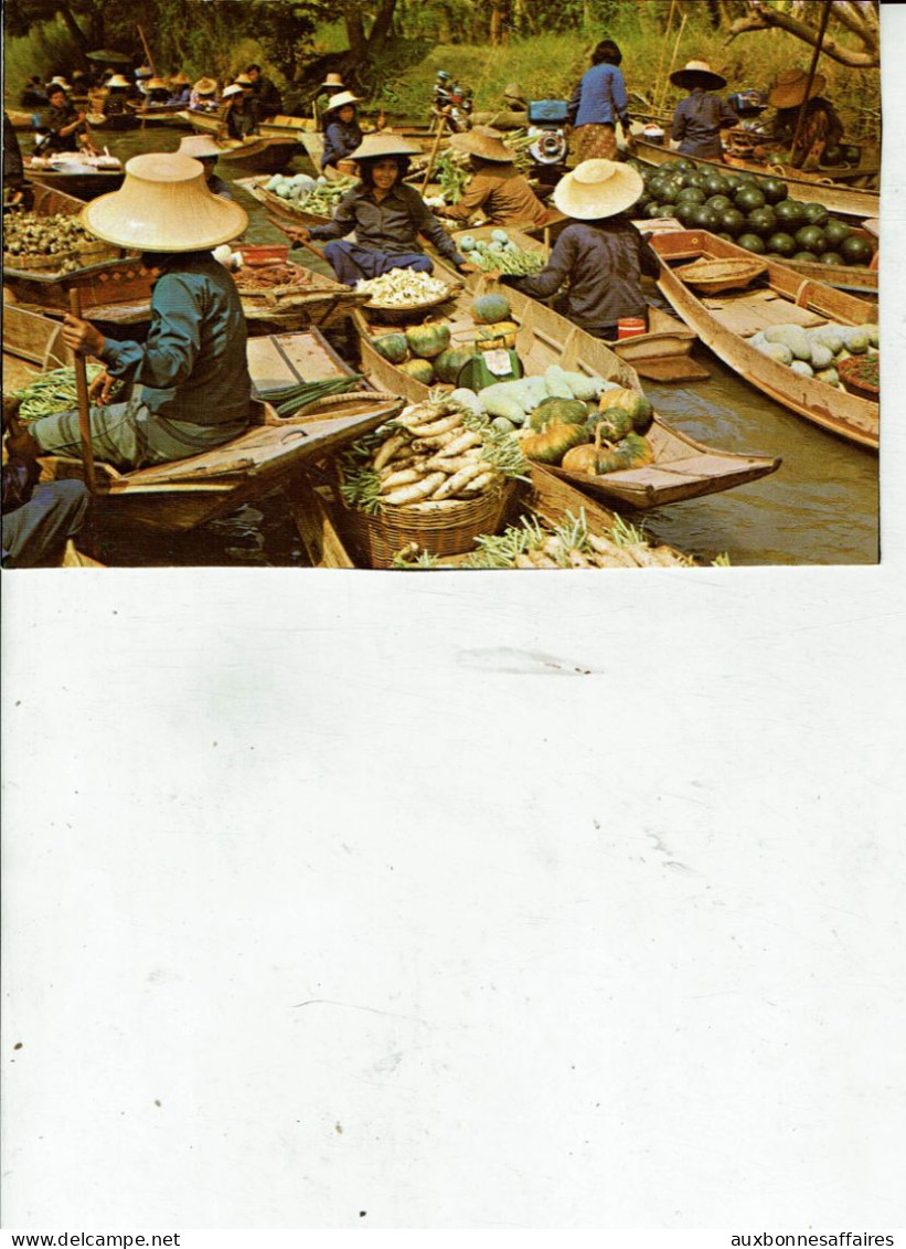 THAILAND  DAMNERSADUAK FLOATING MARKET RAJBURI PROVINCE /64 - Tailandia