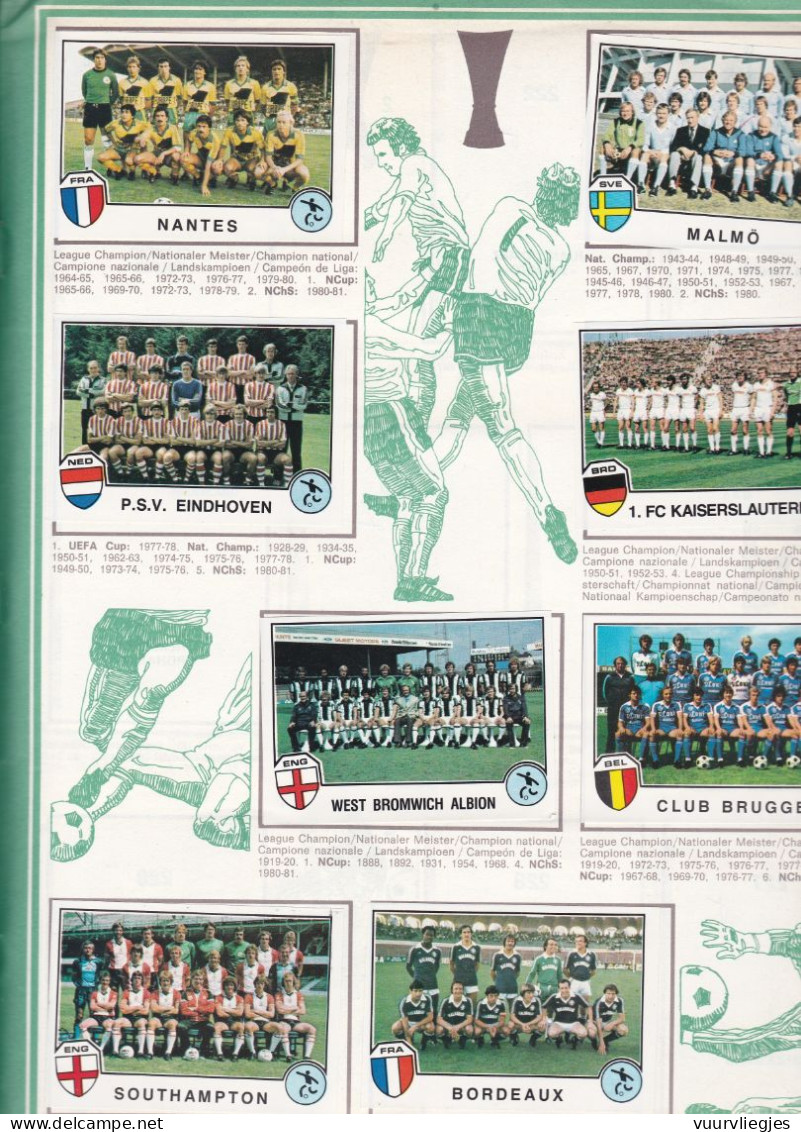 Sport super stars - Euro footbal 82