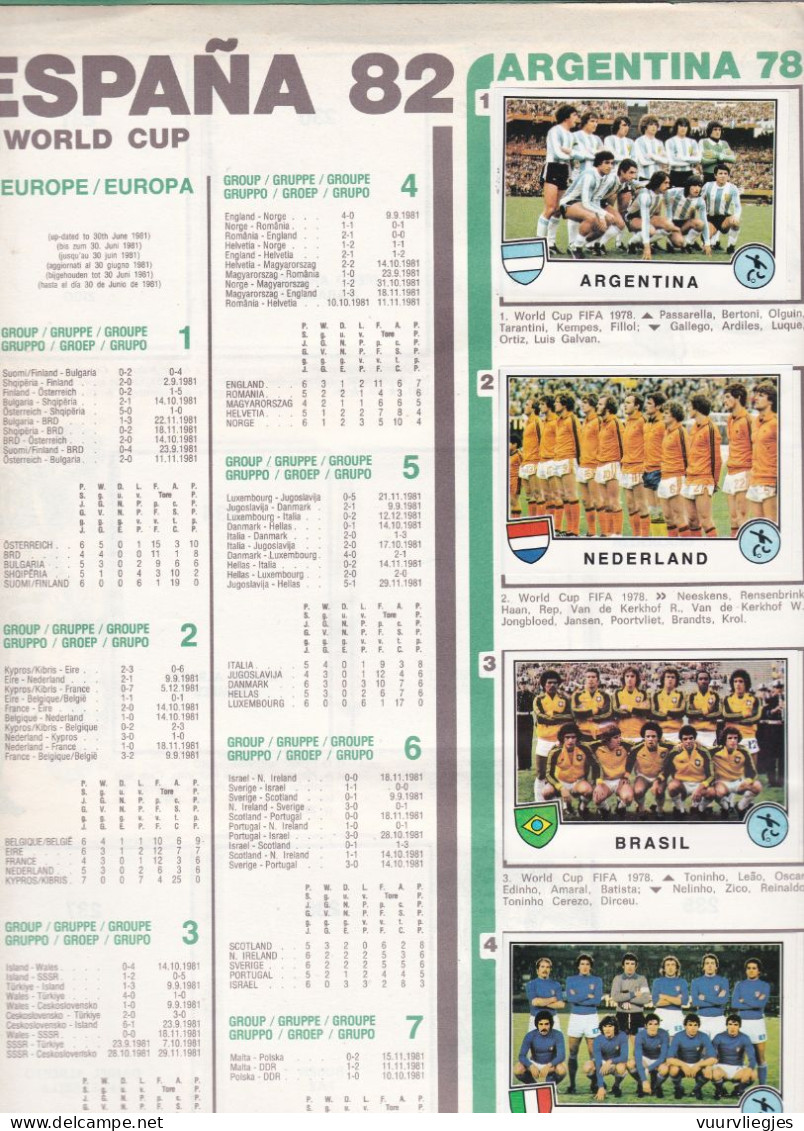 Sport super stars - Euro footbal 82