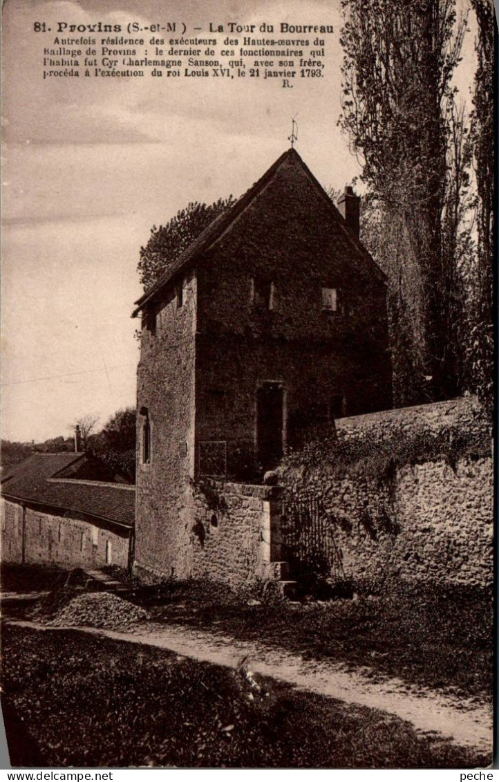 N°3076 W -cpa Provins -la Tour Du Bourreau- - Provins