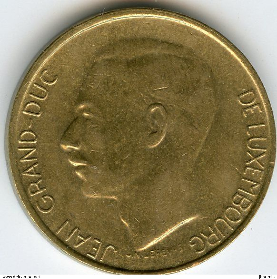 Luxembourg 5 Francs 1987 KM 60 - Luxemburg
