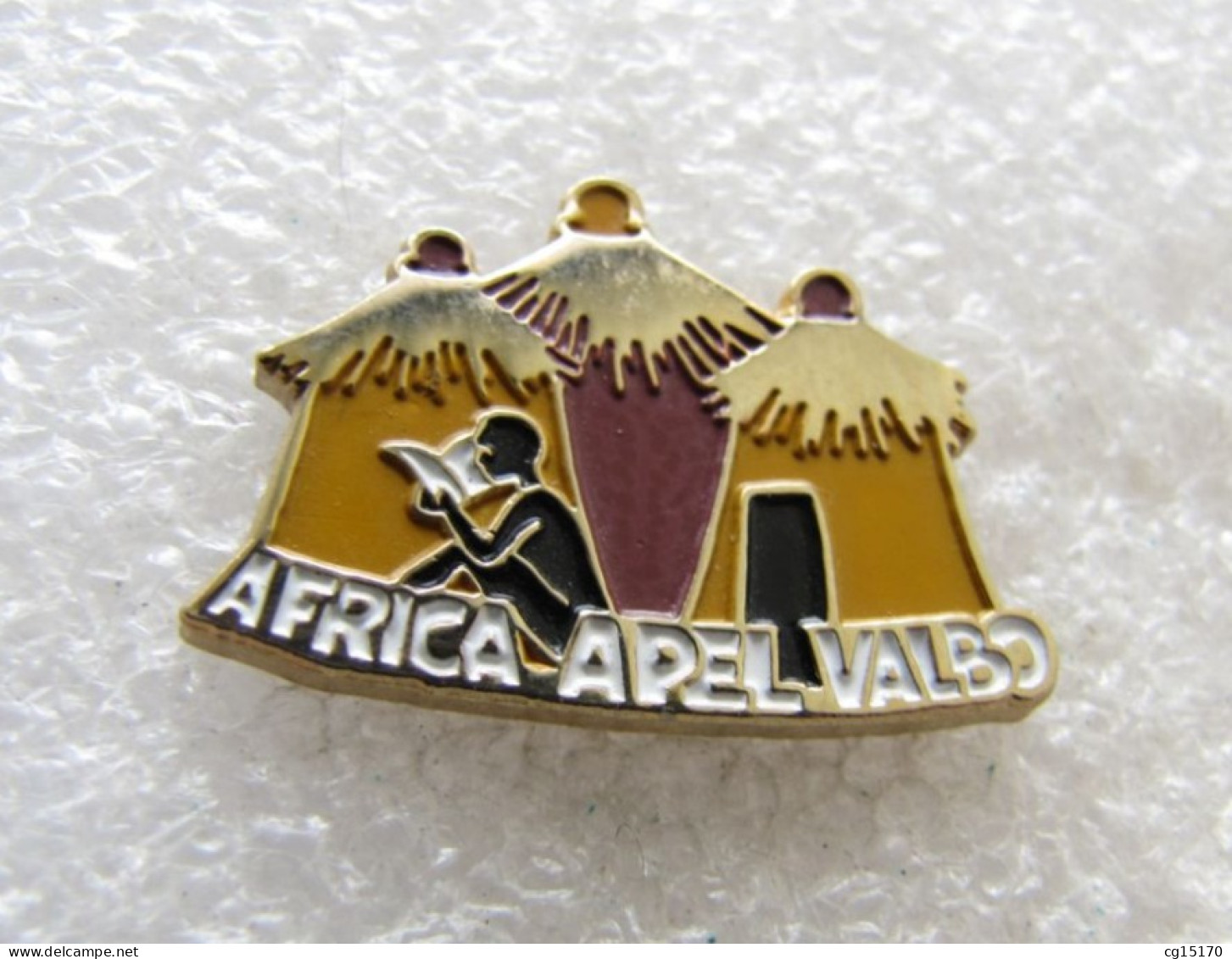 PIN'S   AFRICA  APEL  VALBO - Autres & Non Classés