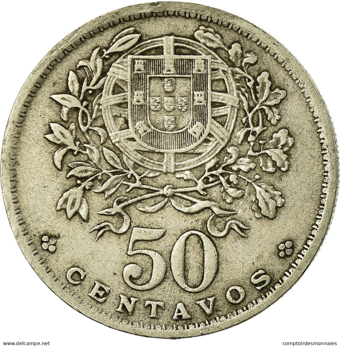 Monnaie, Portugal, 50 Centavos, 1947, TTB, Copper-nickel, KM:577 - Portugal