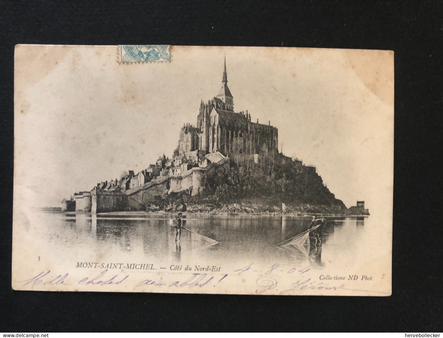 Le Mont Saint Michel - Côté Nord Est - 50 - Le Mont Saint Michel