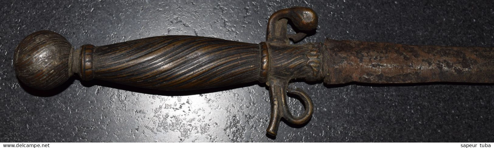 Ancienne Dague Couteau Poignard - Messen