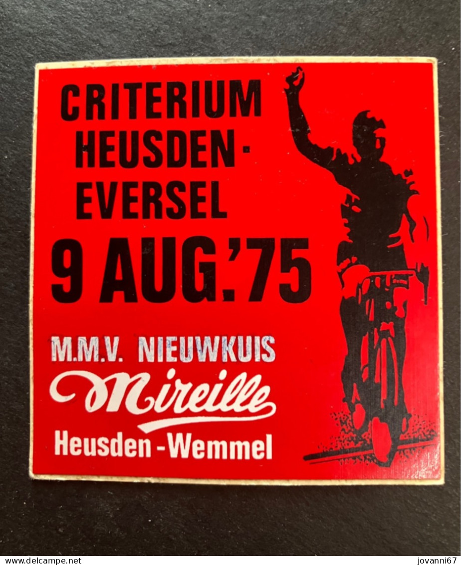 Heusden - Eversel  - Sticker - Cyclisme - Ciclismo -wielrennen - Radsport