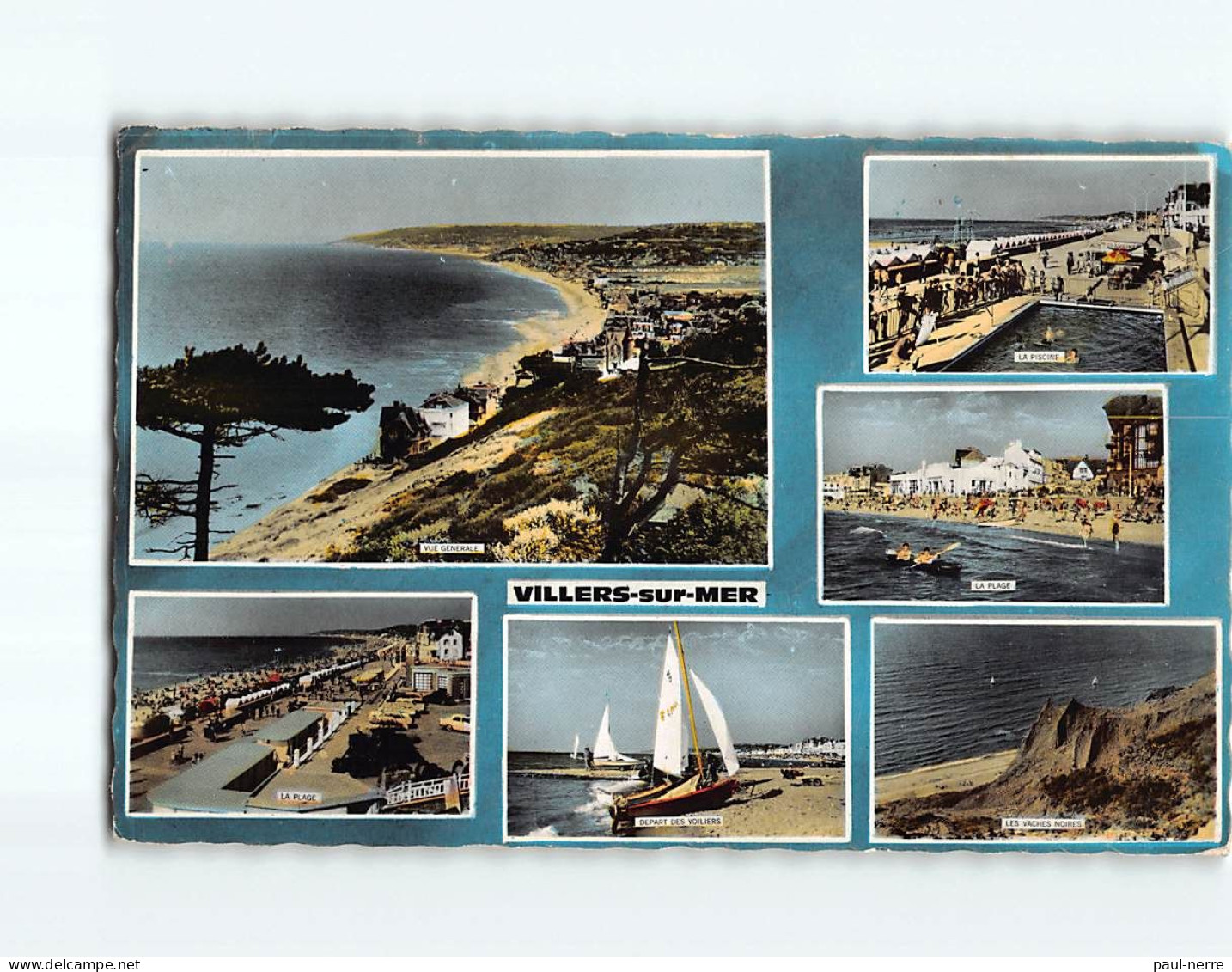 VILLERS SUR MER : Carte Souvenir - Très Bon état - Villers Sur Mer