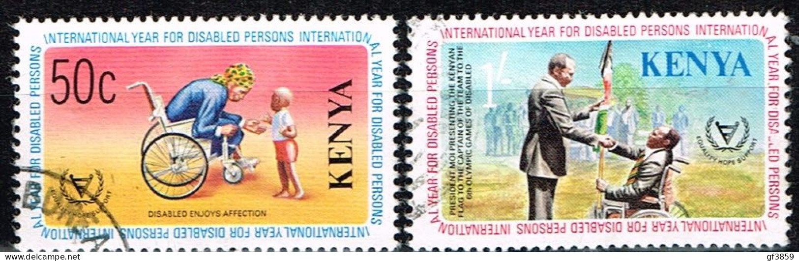 KENYA / Oblitérés/Used / 1981 - Année Internationale Des Personnes Handicapées - Kenia (1963-...)