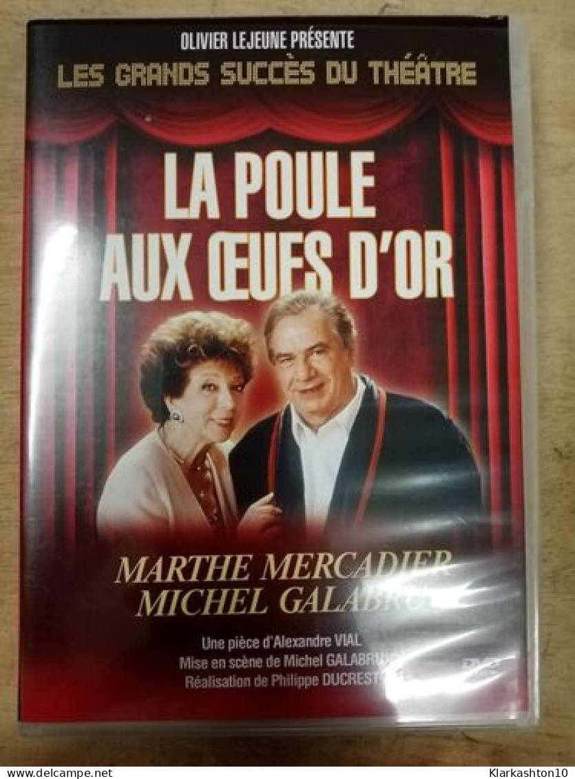 DVD Théâtre - La Poule Aux Oeufs D'or - Sonstige & Ohne Zuordnung