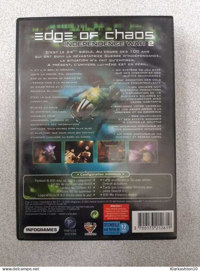 PC CD ROM - Age Of Chaos - Other & Unclassified