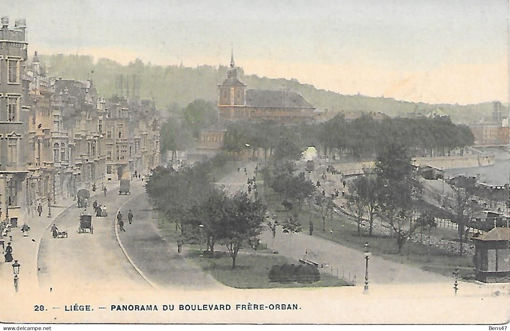 Liège Panorama Du Boulevard Frère-Orban - Liege