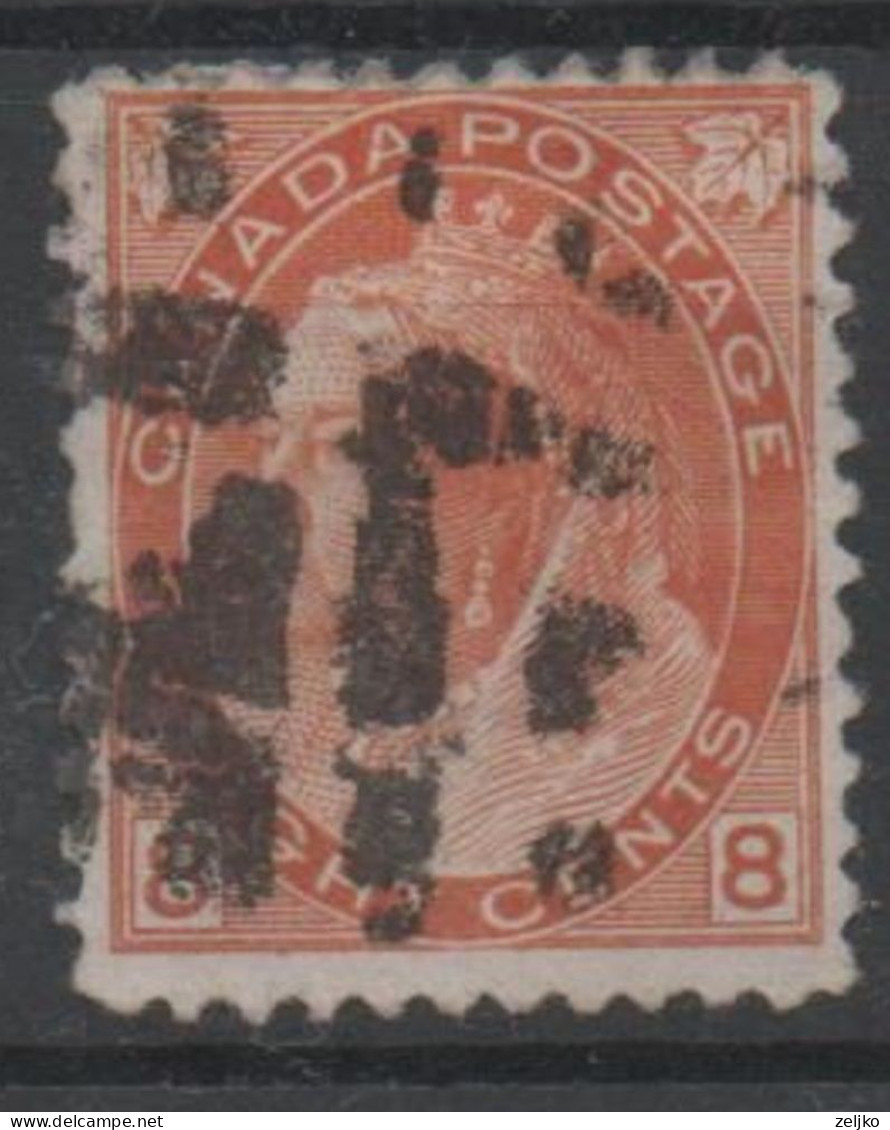 Canada, Used, 1898, Michel 70, Queen Victoria - Used Stamps