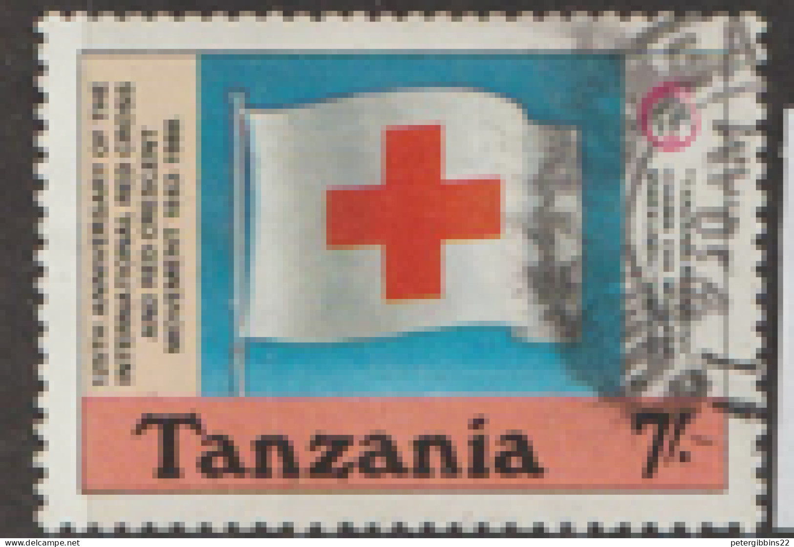 Tanzania   1988   SG 618  Red Cross    Fine Used - Tanzanie (1964-...)