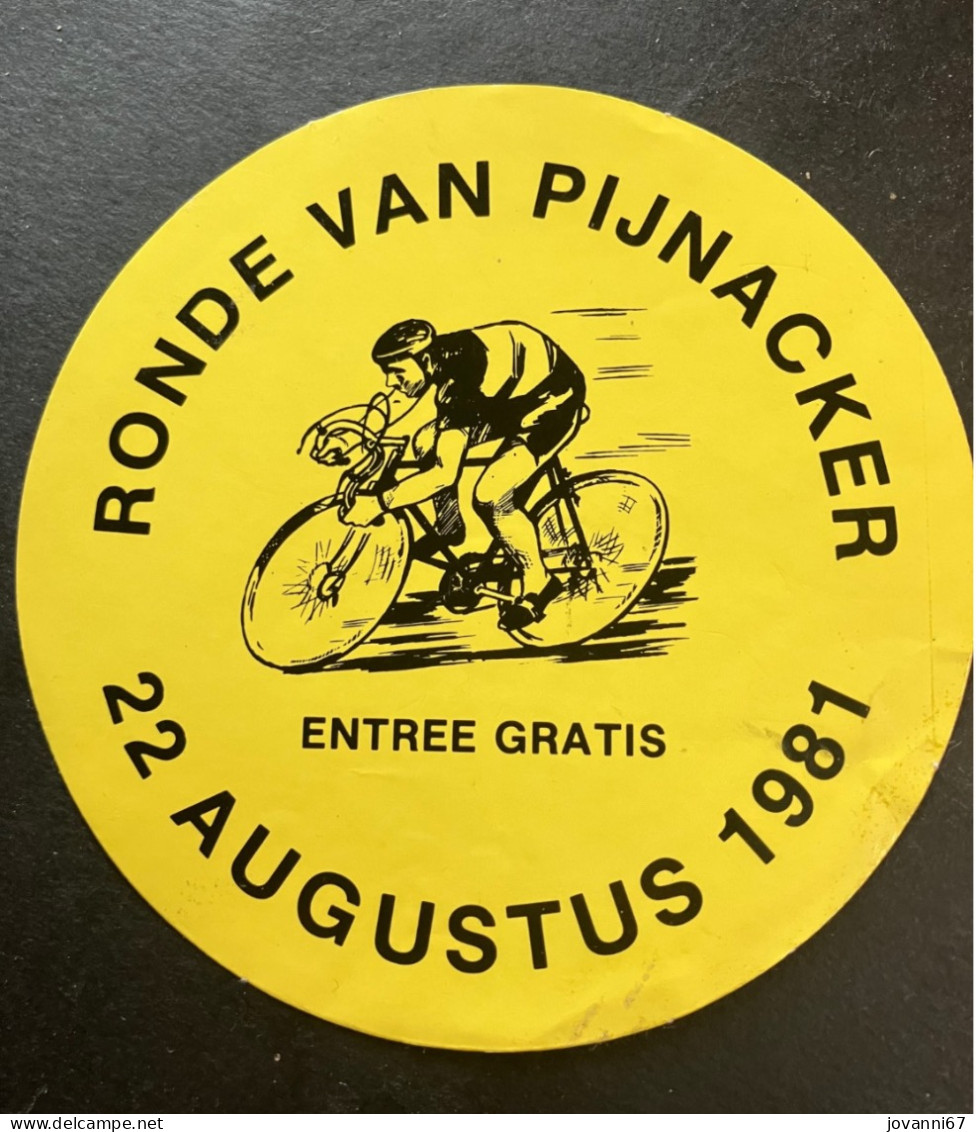 Pijnacker - Sticker - Cyclisme - Ciclismo -wielrennen - Cyclisme