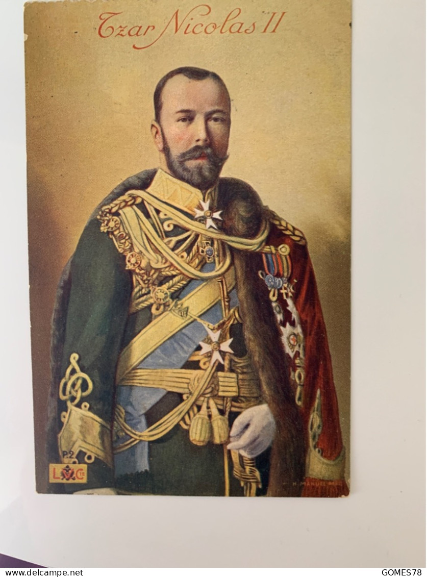 A32-Russie Tzar Nicolas Ll Portrait - Russie