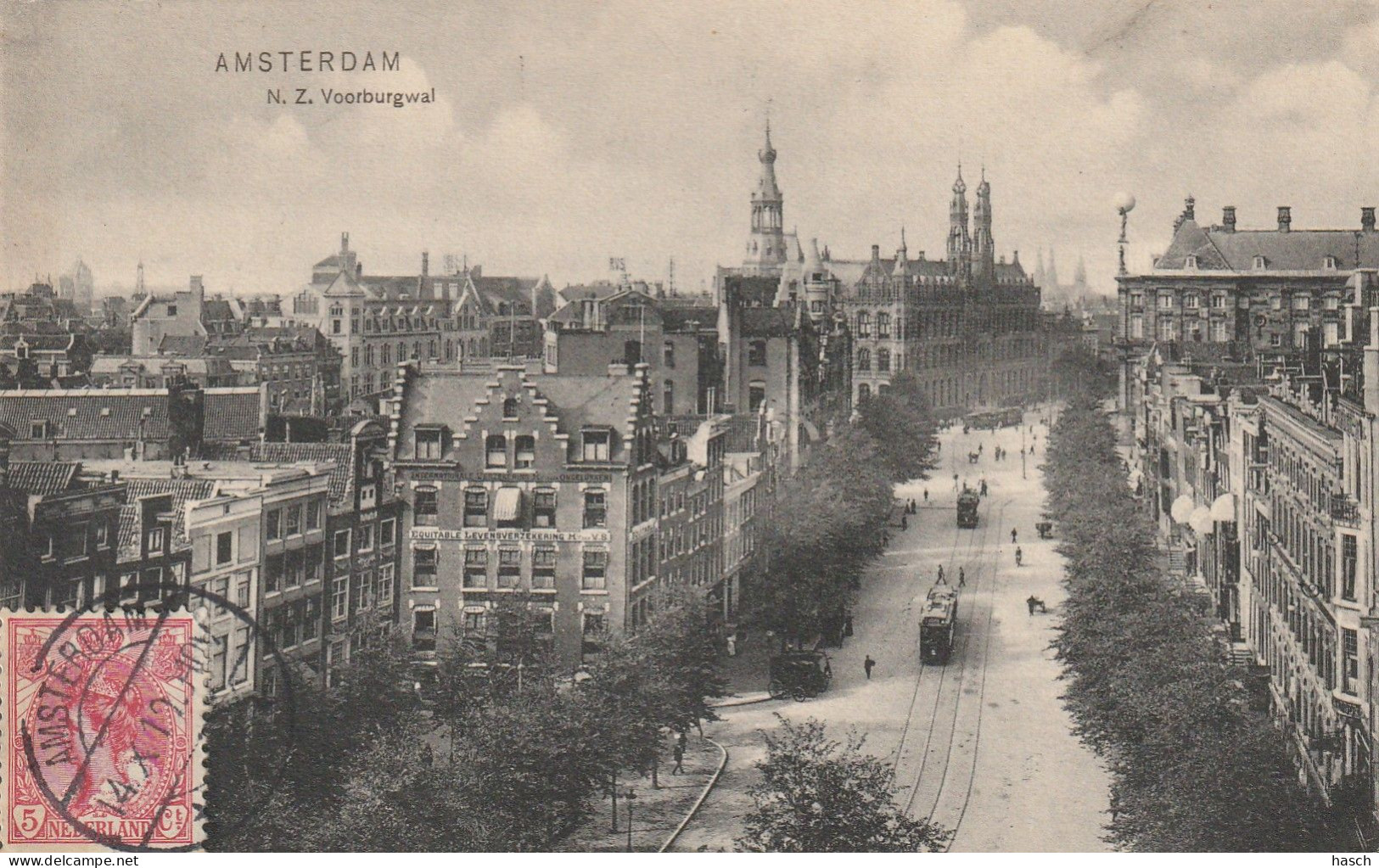 4936 17 Amsterdam, N. Z Voorburgwal.   - Amsterdam