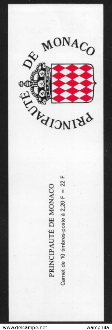 Monaco 1989. Carnet N°4, N°1670 Vues Du Vieux Monaco-ville. - Booklets