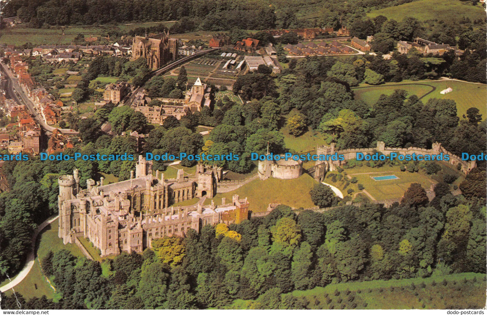 R070591 Arundel Castle. Airviews. Photo Precision. 1978 - World