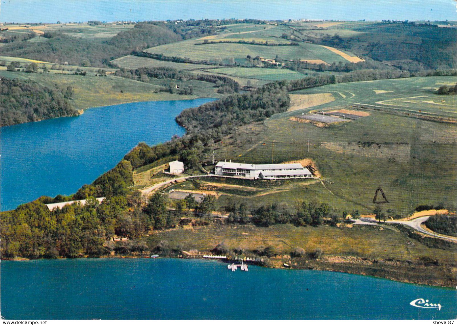 81 - Teillet - Vue Aérienne - Le Lac De Razisse - La Base De Plein Air - Andere & Zonder Classificatie