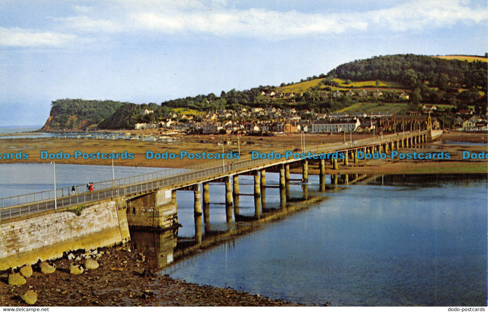R071028 Shaldon Bridge And The Ness. Teignmouth - World