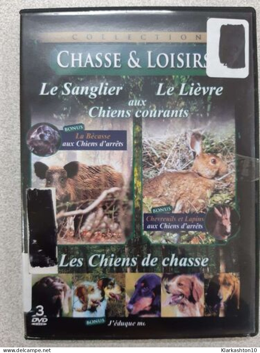 Coffret Chasse 3 Documentaires : Le Sanglier ; Le Lièvre ; Les Chiens De Chasse [FR Import] - Other & Unclassified