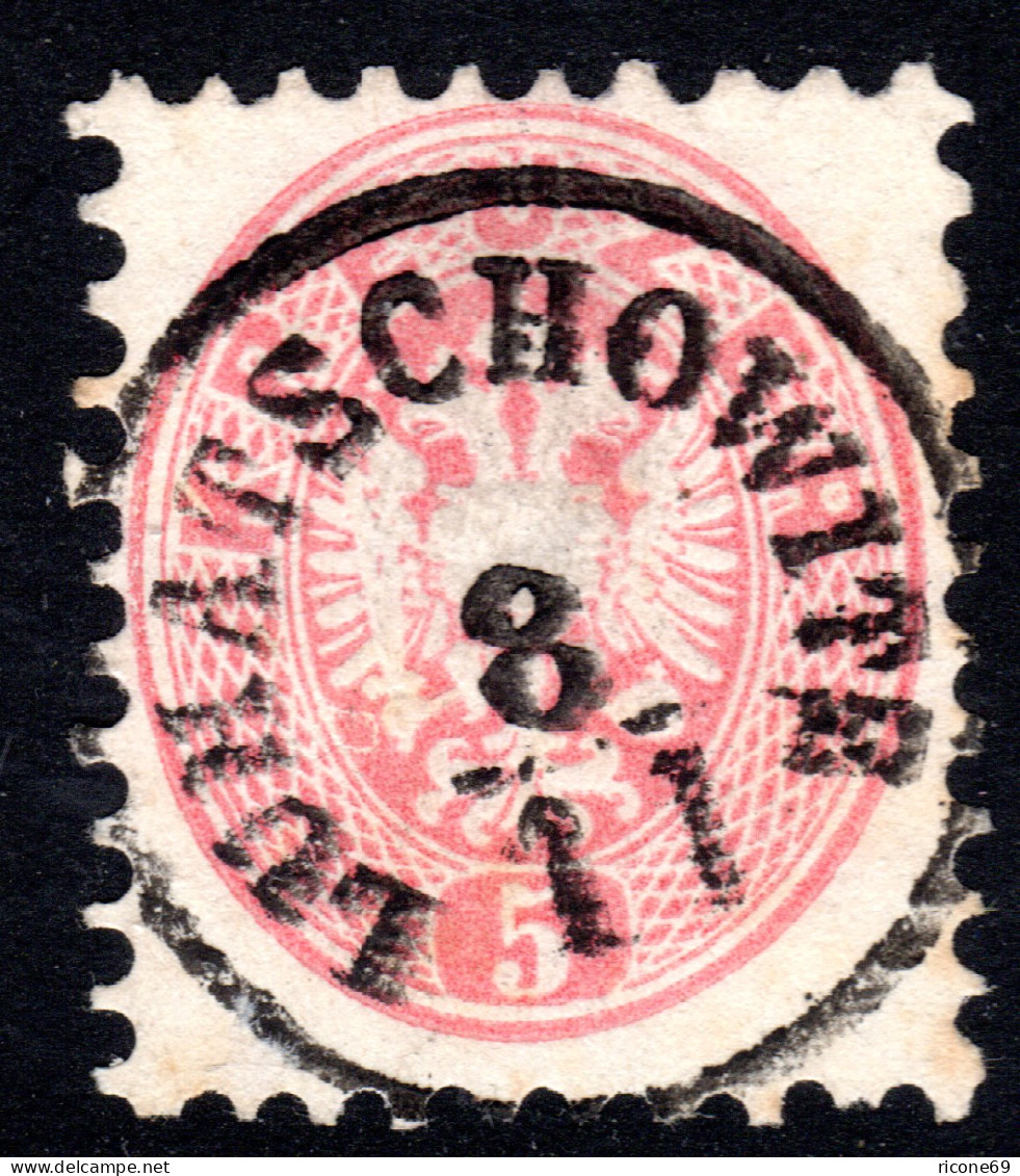 Österreich, 5 Kr. M. Zentrischem Böhmen-K1 LUHATSCHOWITZ - Covers & Documents