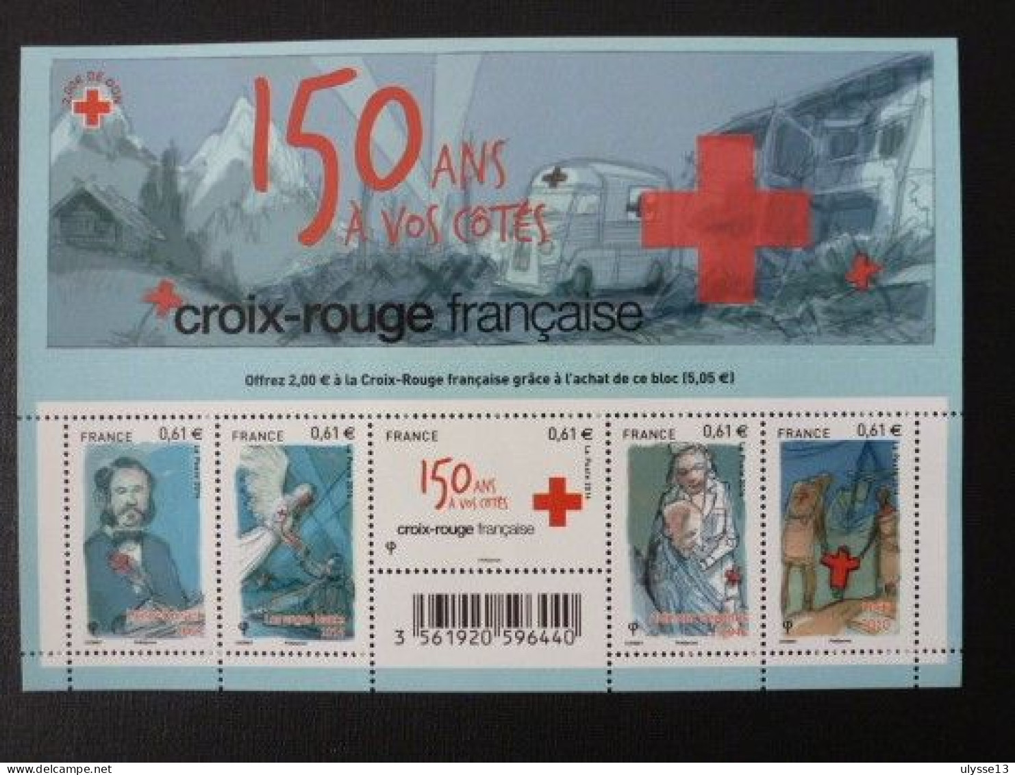 Année 2014 - Bloc Croix-Rouge Neuf N° F4910 - 20% De La Côte - Red Cross