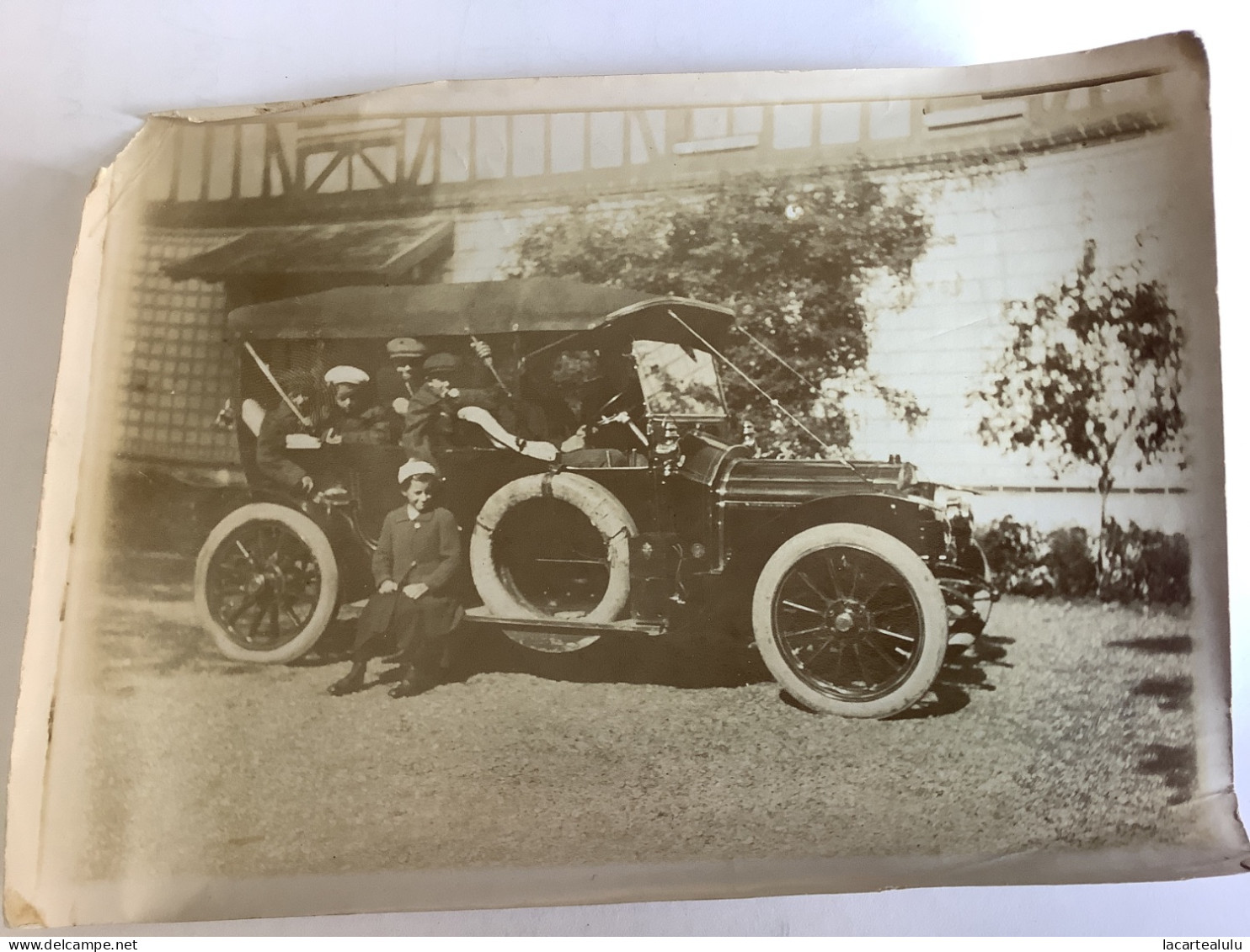 Photo Ancienne .voiture De Tourisme - Passenger Cars