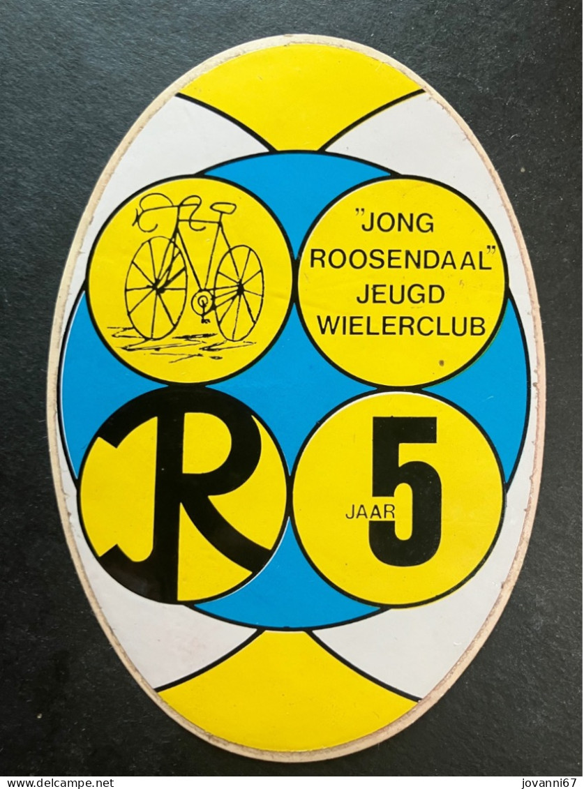 Roosendaal -  Sticker - Cyclisme - Ciclismo -wielrennen - Cycling