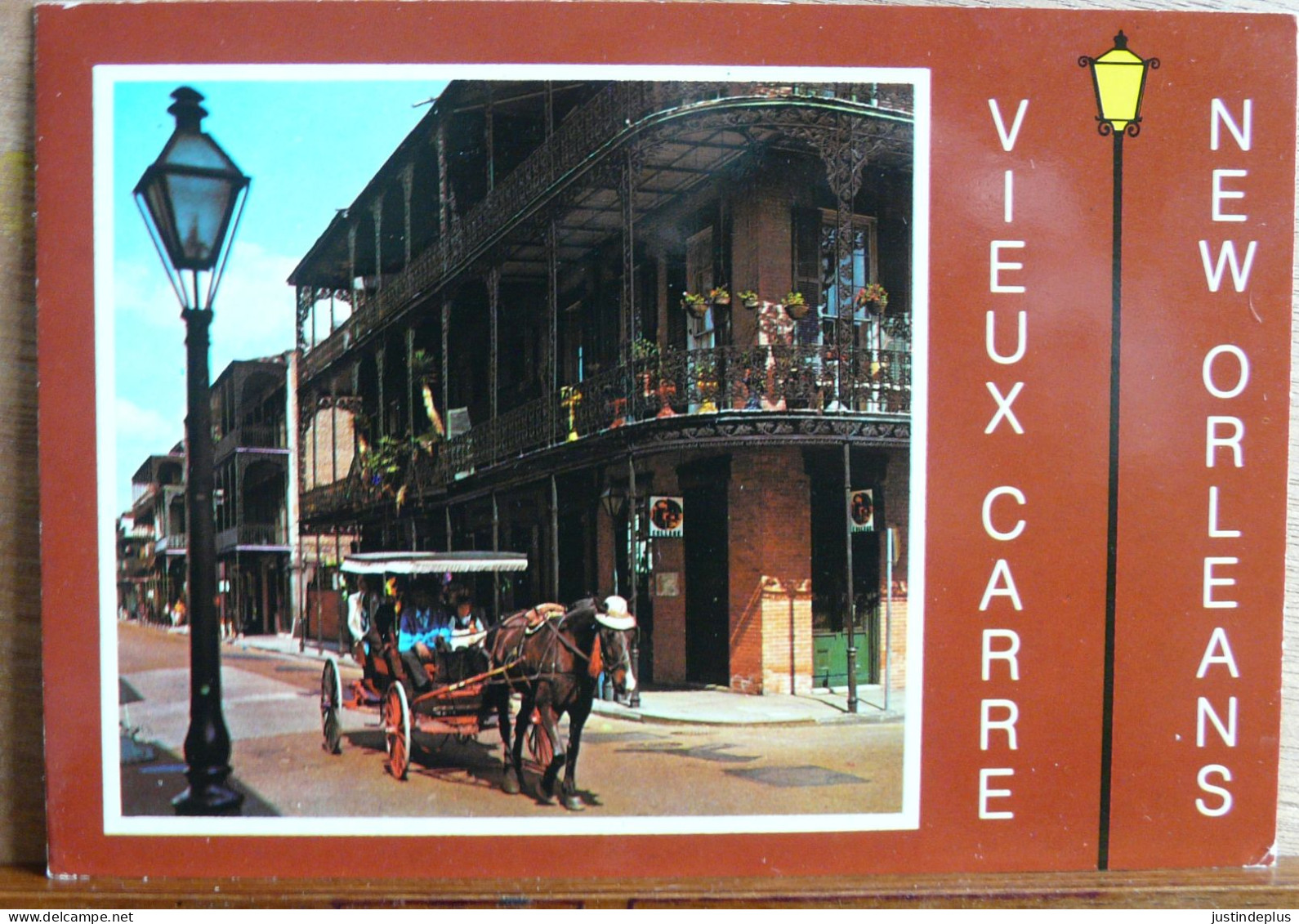 A TYPICAL NEW ORLEANS SCENE VIEUX CARRE - New Orleans