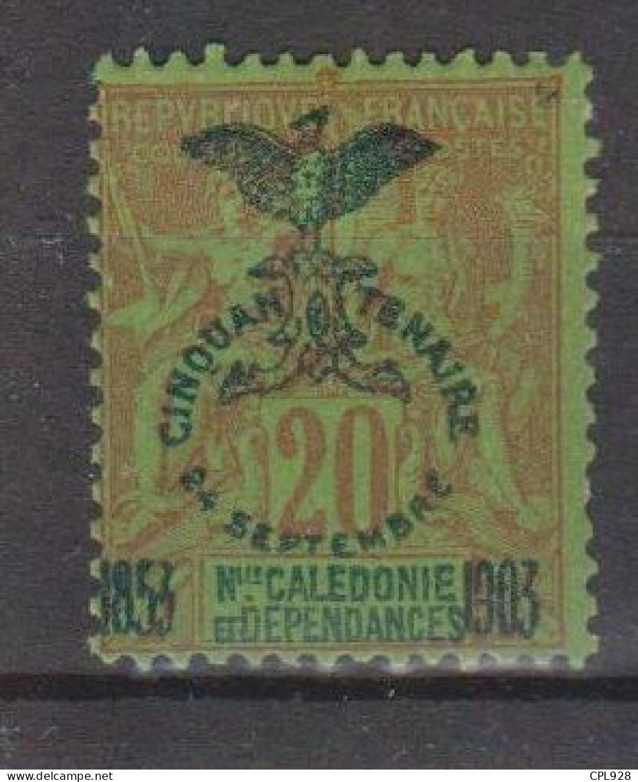 Nouvelle Calédonie N° 74 Avec Charnière - Unused Stamps