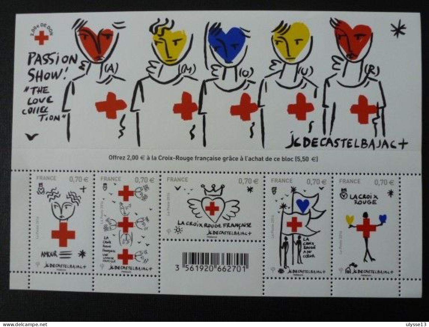 Année 2016 - Bloc Croix-Rouge Neuf N° F5106 - 20% De La Côte - Red Cross