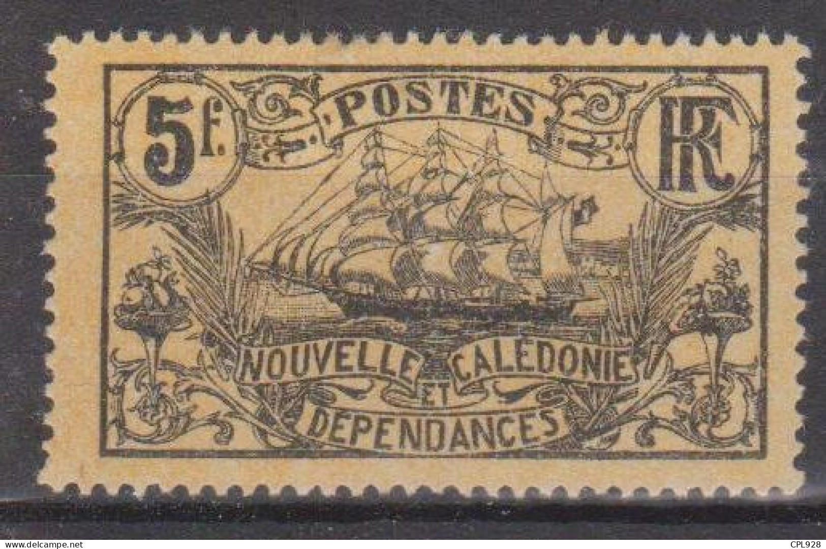 Nouvelle Calédonie N° 104a Jaune  Avec Charnière - Nuevos