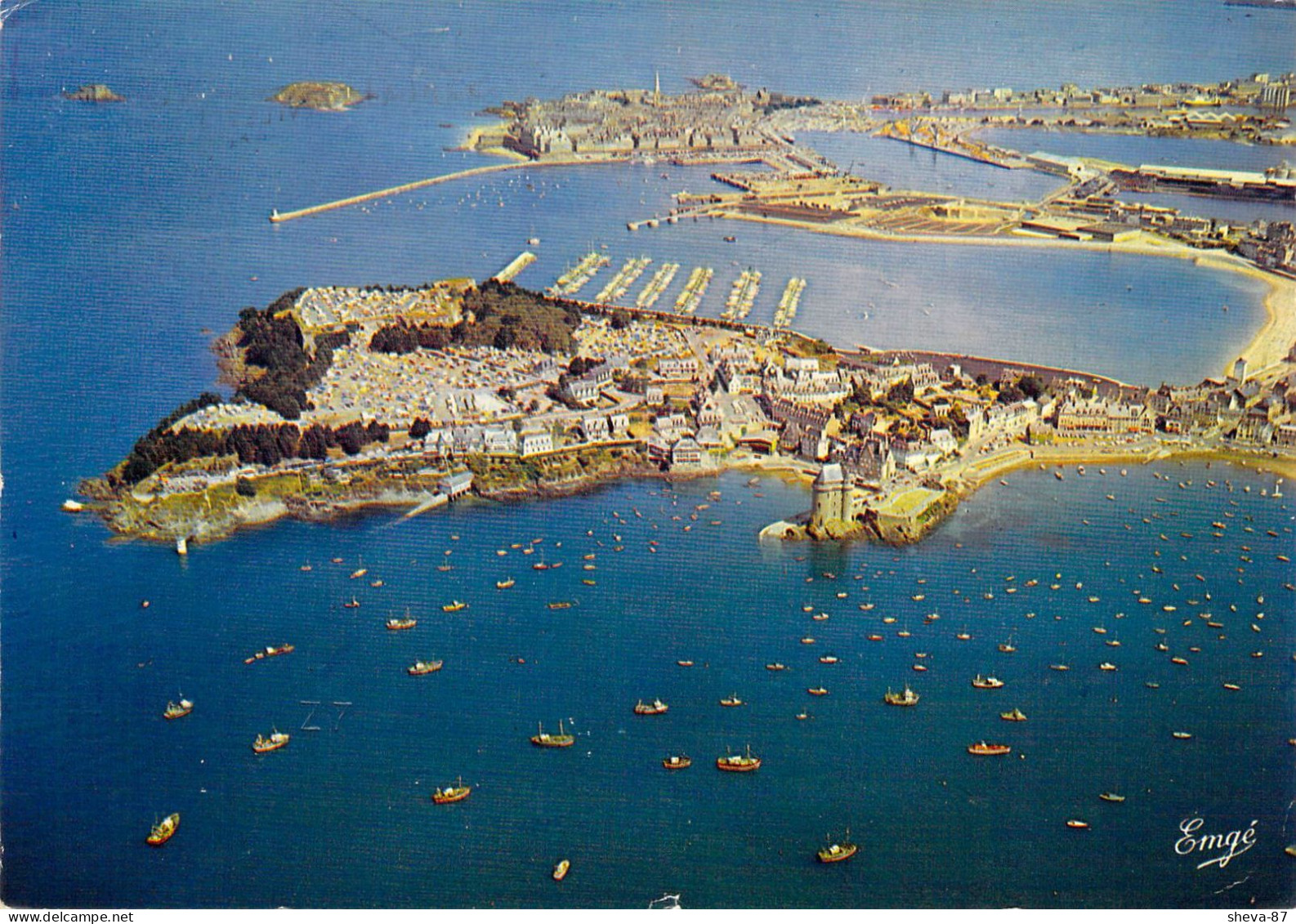 35 - Saint Malo - Le Port Solidor à Saint Servan Et La Cité D'Alet - Le Nouveau Port De Plaisance Des Sablons - Saint Malo