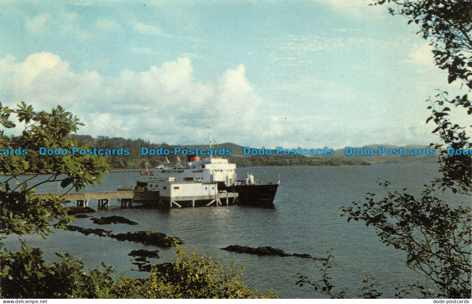 R069826 The Clansman At Armadale Pier. Isle Of Skye. Jarrold. Cotman Color - World