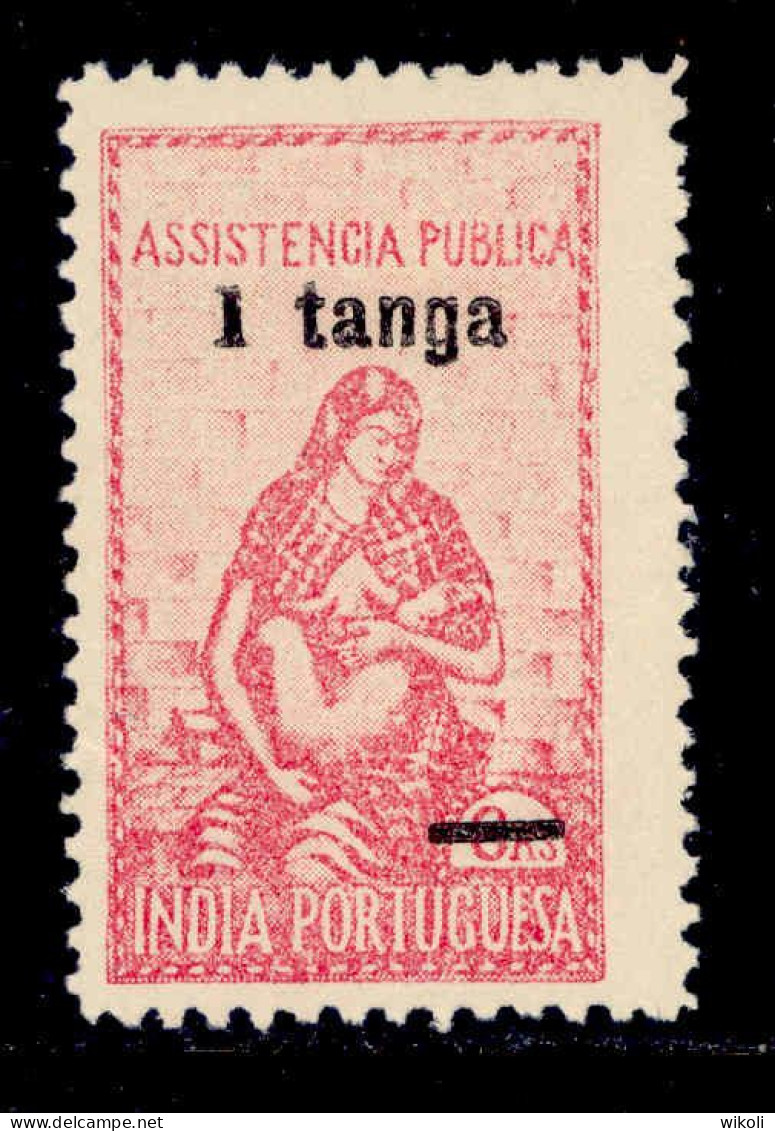 ! ! Portuguese India - 1948 Postal Tax 1 Tg - Af. IP 08 - MH - Portuguese India