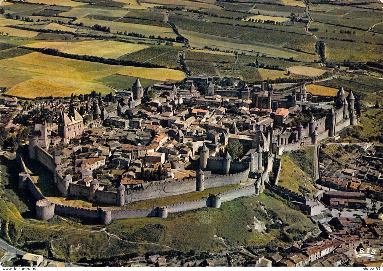 11 - Carcassonne - Vue D'ensemble Des Remparts En Double Enceinte - Carcassonne