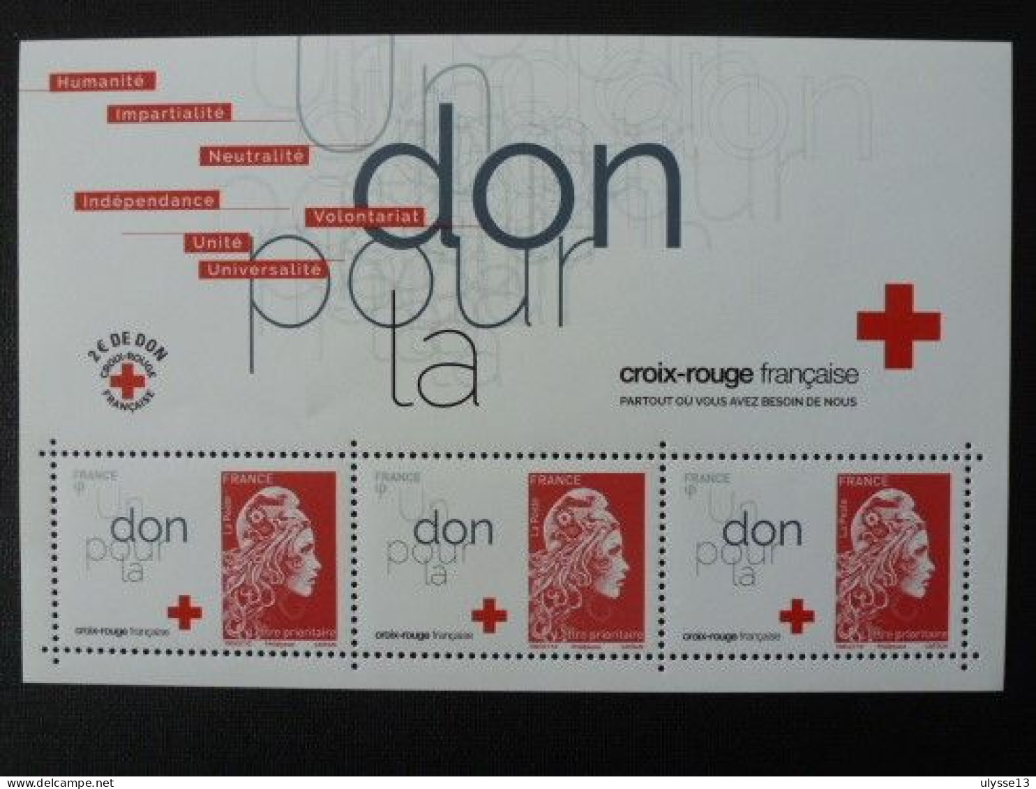 Année 2018 - Bloc Croix-Rouge Neuf N°145 - 20% De La Côte - Croix Rouge