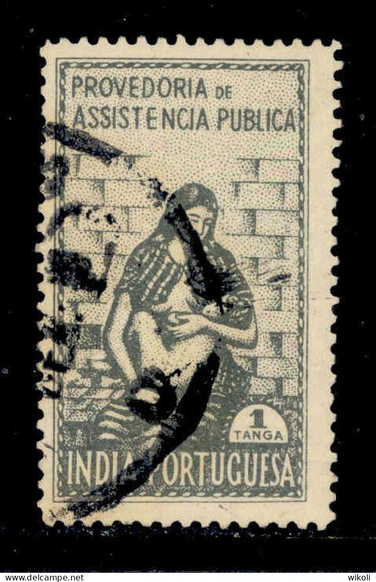 ! ! Portuguese India - 1952 Postal Tax 1 Tg - Af. IP 10 - Used - Portugiesisch-Indien