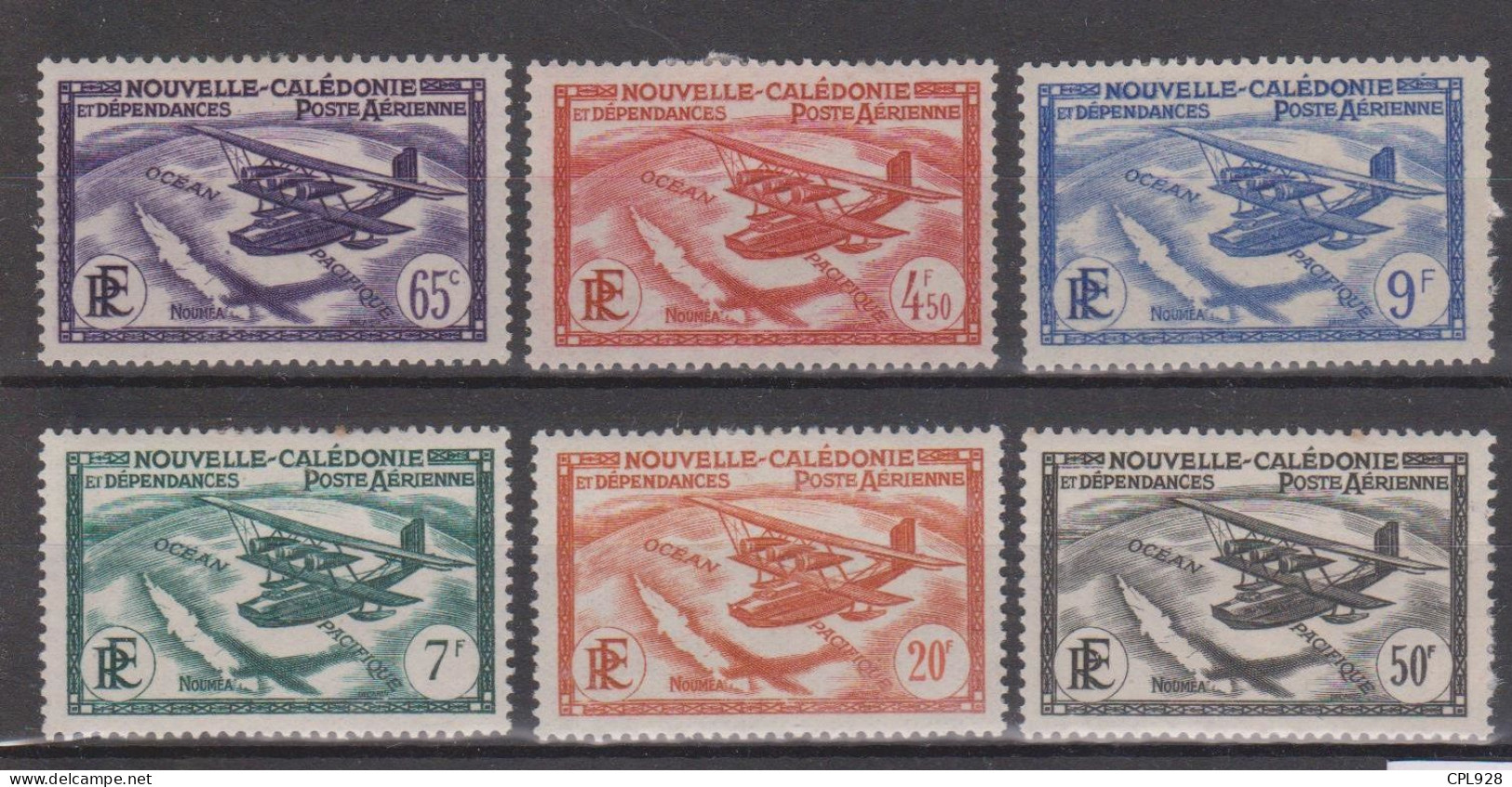 Nouvelle Calédonie N° PA29 à PA34 Avec Charnières - Unused Stamps