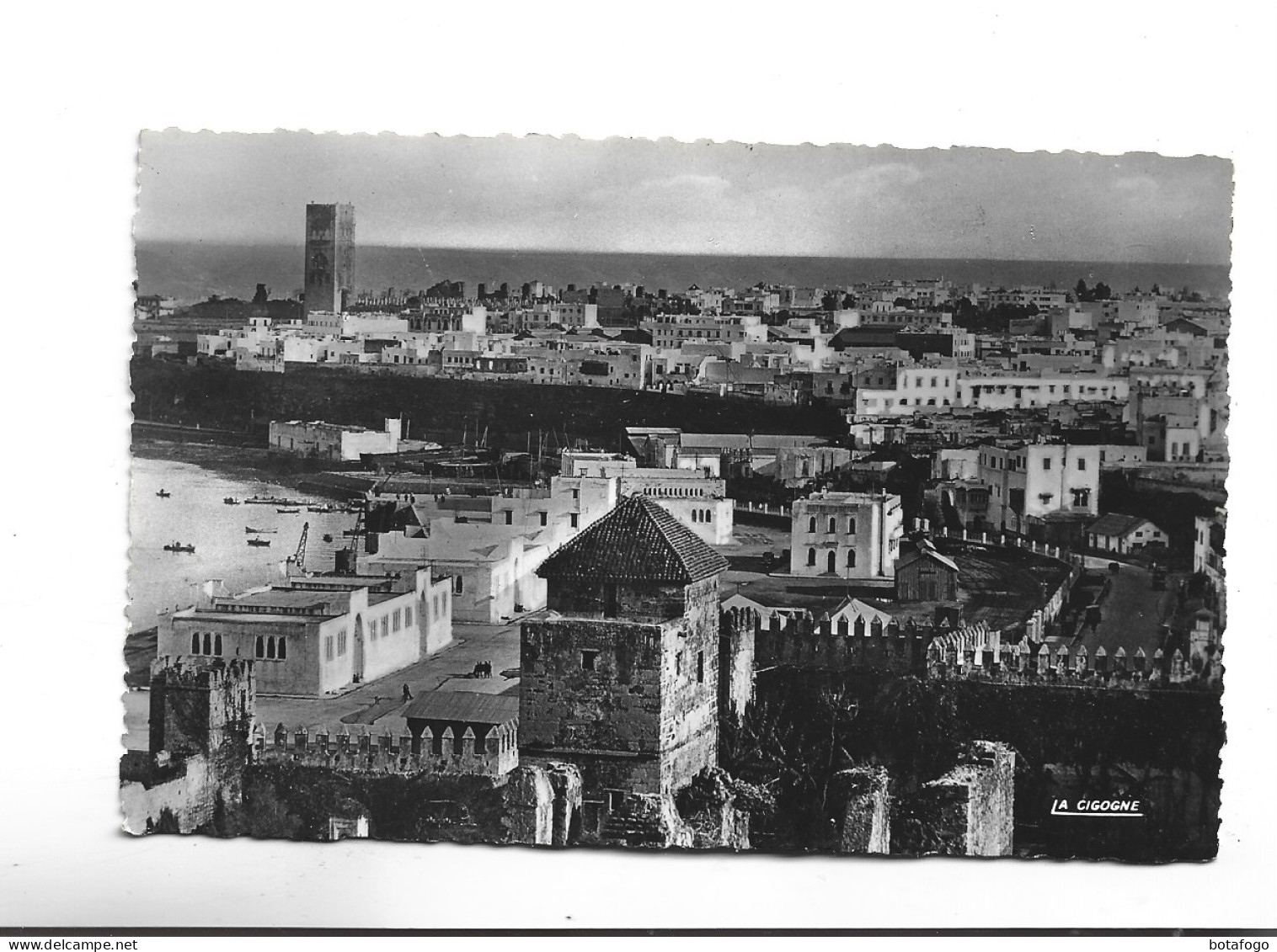 CPA  PHOTO RABAT, QUARTIER DE LA TOUR HASSAN - Rabat