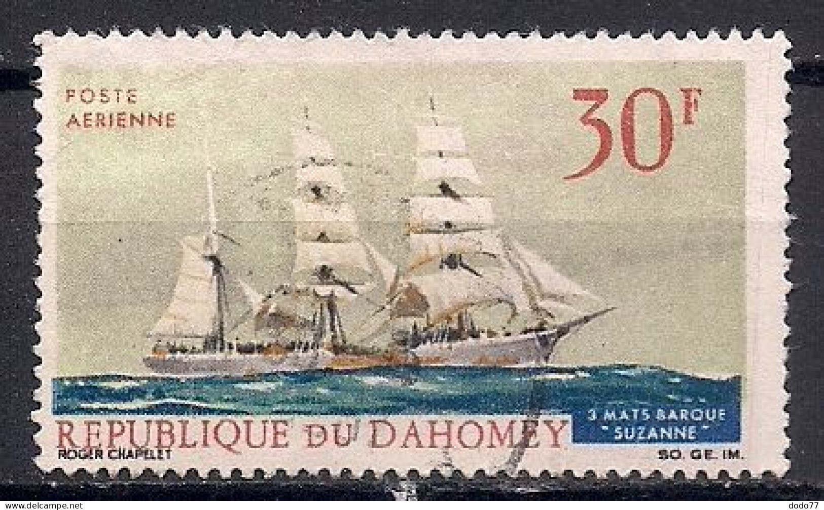 DAHOMEY     OBLITERE - Benin - Dahomey (1960-...)