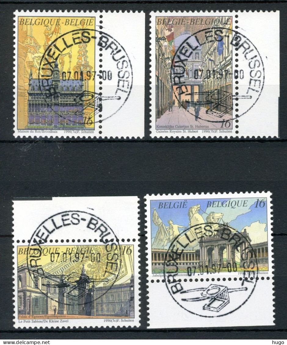 (B) 2642/2645 MNH FDC 1996 - Brussel. - Unused Stamps