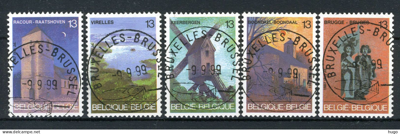 (B) 2254/2258 MNH FDC 1987 - Toeristische Uitgifte. - Neufs