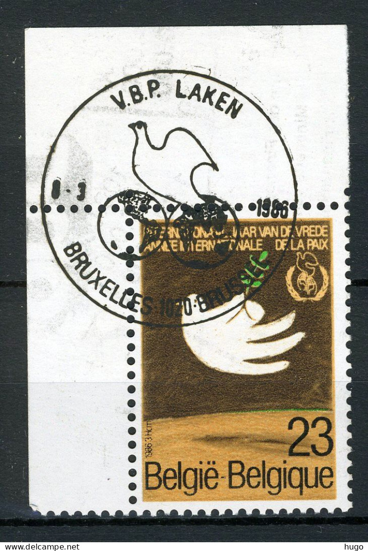 (B) 2202 MNH FDC 1986 - Jaar Van De Vrede - Neufs
