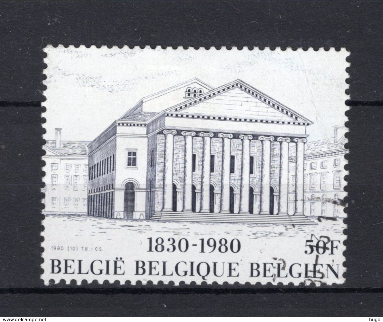 (B) 1983 ° Gestempeld 1980 - Koninklijke Muntschouwburg In Brussel. - Gebruikt