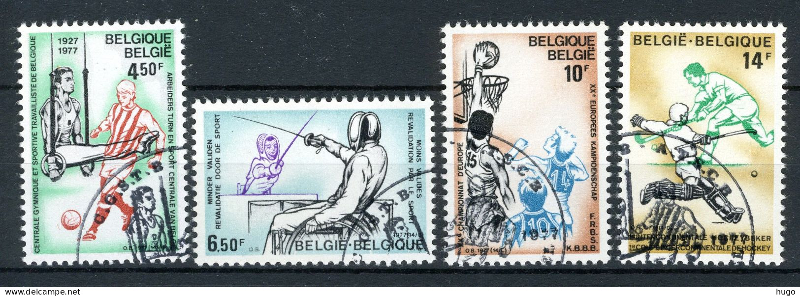 (B) 1863/1866 MNH FDC 1977 - Sporten - Nuevos