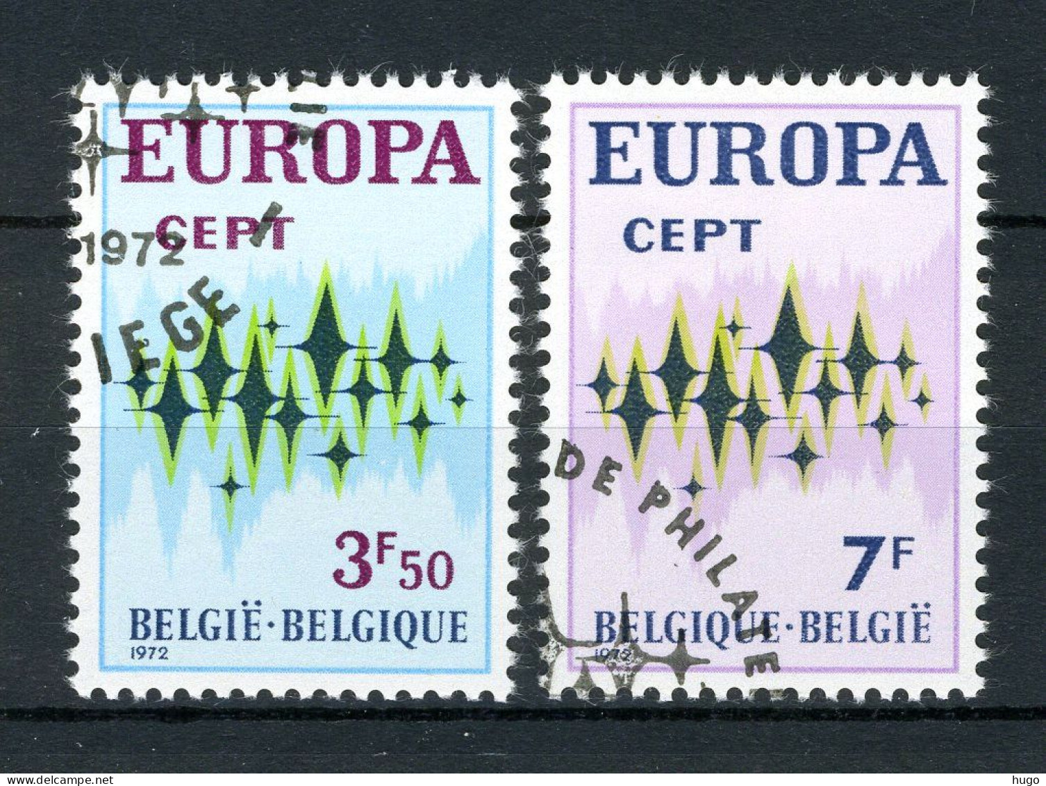 (B) 1623/1624 MH FDC 1972 - Europa - Unused Stamps